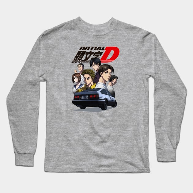 Initial D Long Sleeve T-Shirt by Arrow